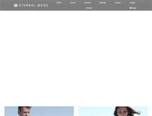 Tablet Screenshot of eternalmode.com